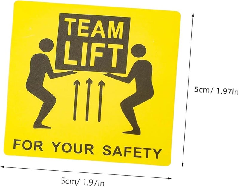 Heavy Duty Moving Box Warning Stickers Roll Strong Adhesive Caution Labels - Image 2
